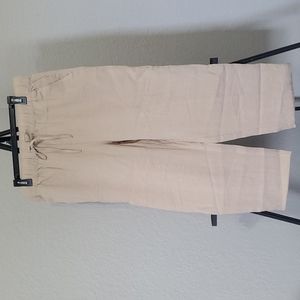 H&M Women's Linen Pants Size Large